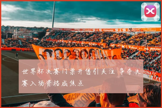 世界杯决赛门票开售引关注 争夺决赛入场资格成焦点